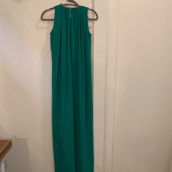 Floaty long green dress by Michael Kors new without tags - Picture 2 of 8